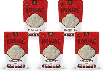 Obrázek produktu pro USUI konjakové špagety v nálevu 4+1 | nízkokalorické konjakové těstoviny | 5 x 270 g