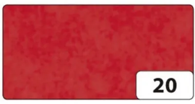 Zdjęcie produktu dla folia 88120-20 folia Transparentpapier, (B)700 x (L)1 m, 42 g/qm, rot