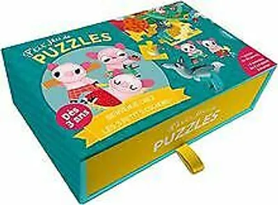 Image de Mes p'tits jeux Auzou de puzzles par Amandine Notaert Book