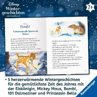 Produktbild von Disney - Wintergeschichten zum Lesenlernen