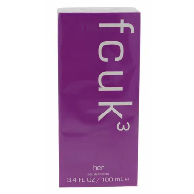 Produktbild von FCUK FCUK 3 Eau de Toilette 100ml Spray