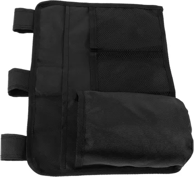Produktbild von Tragbare Aufbewahrungstasche aus Nylon für den Sommer mit mehreren Taschen, leicht zu reinigen, als Seitentasche für Strandstühle und Bettorganizer
