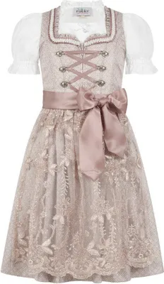 Produktbild von Kinderdirndl 3-teilig Stella in Taupe von Nübler Größe 140