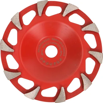 Produktbild von PRODIAMANT Diamant Schleiftopf 180mm Superlight | Beton & Naturstein | Bohrung