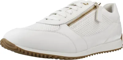 Produktbild von GEOX D CALITHE Damen Freizeitschuhe – Atmungsaktive Schuhe für den Alltag in Weiß