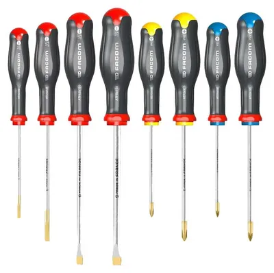 Image de Jeu de 8 tournevis Protwist® - FACOM - AT.J8PB