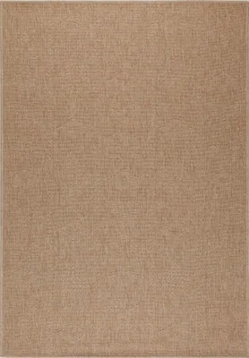Produktbild von Teppium Indoor Outdoor-Teppich Flachgewebe Natürlicher Sisal Look Wetterfest Wohnzimmer Balkon Küche Terrasse Boho Design Grösse: 140x200 cm