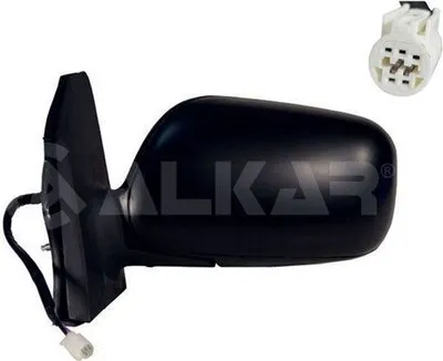 Immagine prodotto di ALKAR 6125261 Specchietto retrovisore esterno sinistro per TOYOTA COROLLA (ZZE12, NDE12, ZDE12) Riscaldato Convesso Primerizzato Elettrico