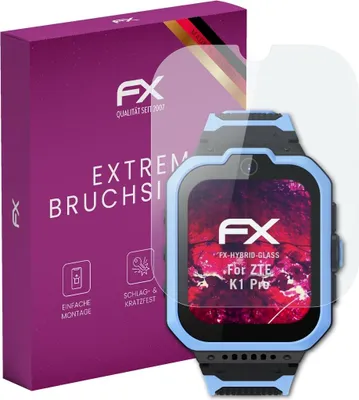 Produktbild von atFoliX FX-Hybrid-Glass Displayfolie kompatibel mit ZTE K1 Pro Glasfolie