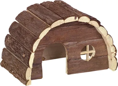 Produktbild von Nobby WOODLAND Nager-Holzhaus "Samy" 19 x 12 x 10 cm