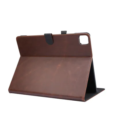 Produktbild von Schutz Hülle für Apple iPad Pro 12.9" 3.+4. Generation 2020 2018 Case Etui Smart Cover Tasche - DUNKELBRAUN