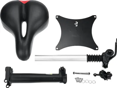 Obrázok produktu pre Sedlo pre ANGWATT X1, ergonomické pohodlné sedlo s gélovou výplňou, priedušné a protišmykové, univerzálne pre e-kolobežky