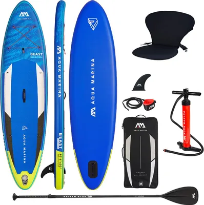 Produktbild von AQUA MARINA BEAST SUP Board Stand Up Paddle aufblasbar Surfboard KAJAK SITZ