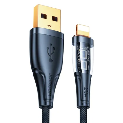 Produktbild von Kabel auf USB-A / Lightning / 2,4 A / 1,2 m Joyroom S-UL012A3 (schwarz)