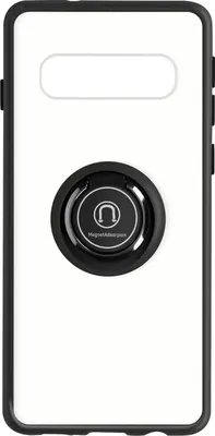 Produktbild von Avizar, Hybrid-Handyhülle mit Ring-Halterung für Samsung Galaxy S10, Schwarz