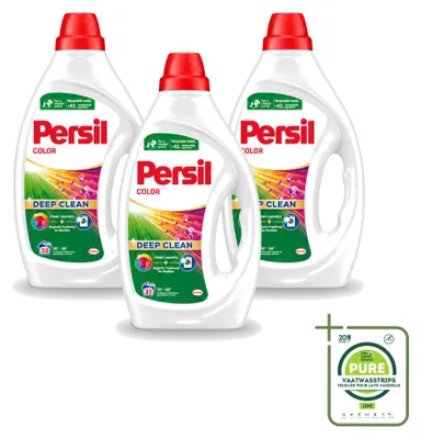 Produktbild von 3 x Persil Color Gel Flüssigwaschmittel für Buntwäsche - Großpackung - 3 Stücke