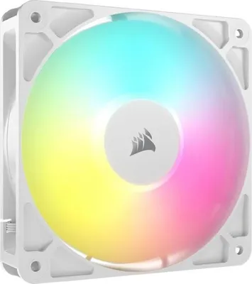 Obrázek produktu pro Ventilátor, CORSAIR RS120, 120 mm, ARGB, bílý, výkonné chlazení