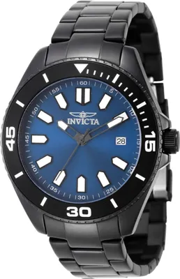 Immagine prodotto di Invicta Pro Diver 46320 Orologio da Uomo - Movimento al Quarzo - Acciaio Inossidabile con Quadrante Blu - 43 mm