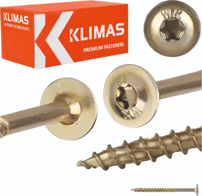 Produktbild von WKCP-10140 Zimmermannsschrauben mit Tellerkopf
