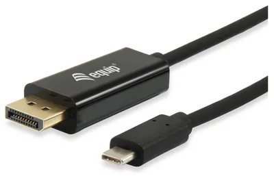 Produktbild von Equip USB-C auf DisPlayPort Kabel Stecker auf Stecker, 1.8m