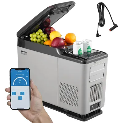 Kühlbox 15L, -20°C bis 20°C, 12/24V DC & 100-240V AC