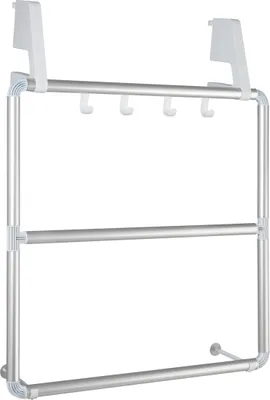 Produktbild von WENKO Handtuch Halter Ständer Handtuch Halter Aufhängen Türen Dusche Wand Bad