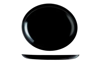 Produktbild von Luminarc Steakteller Friends Time Schwarz 30 x 26 cm
