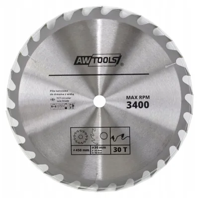 Productafbeelding van Awtools schijfzaag voor verstekzaag, 160x30x60 tanden