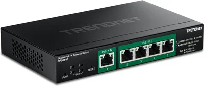 Obrázek produktu pro Trendnet TPE-B541, Řízený, Gigabit Ethernet (10/100/1000), Plně duplexní režim, Podpora napájení po Ethernetu (PoE), Montovatelné na zeď