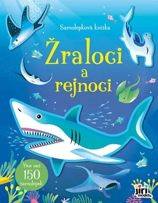 Obrázek produktu pro Samolepková knížka Žraloci a rejnoci