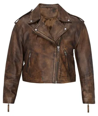 Image de Veste pour femme SAPORTA - marron, taille S