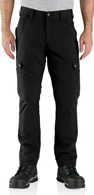 Produktbild von Carhartt Herren Arbeitshose Relaxed Ripstop Cargo, Farbe:Black, 40L30