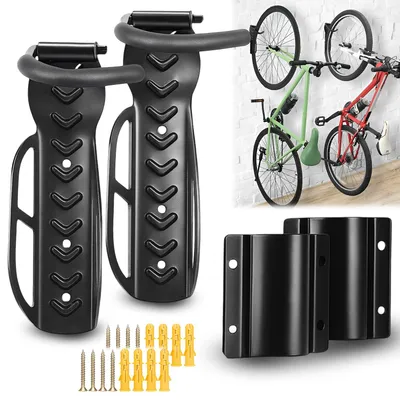 Obrázok produktu pre Sada dvoch držiakov na bicykle Heckermann T009 na upevnenie na stenu