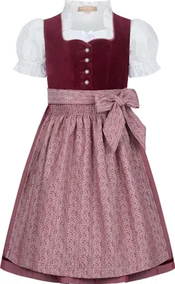 Produktbild von Kinderdirndl Laja bordeaux 164