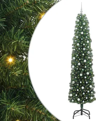 Immagine prodotto di vidaXL Albero di Natale artificiale a 300 LED con supporto Verde 240 cm