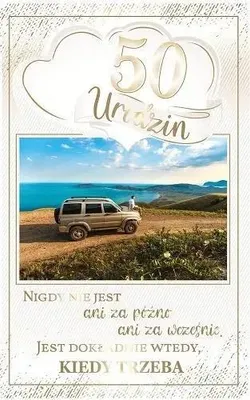 Obrázok produktu pre Príležitostná pohľadnica k 50. narodeninám PS13 – AbCard