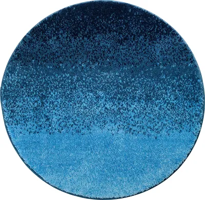 Produktbild von Erwin Müller Badematte Katerini" blau rund: 90 cm Ø"