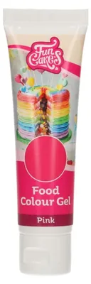 Produktbild von Lebensmittelfarbe Gel Rosa 30g FunCakes, hochkonzentriert für Teig und Fondant