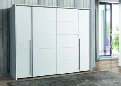 Image de Armoire à portes battantes et coulissantes NARAGO