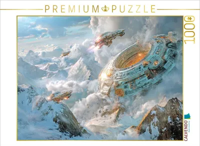 Produktbild von CALVENDO Puzzle Science-Fiction - Kosmische Abenteuer | 1000 Teile Lege-Größe 64x48cm Foto-Puzzle für glückliche Stunden