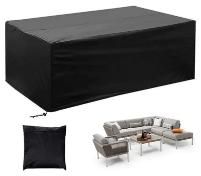 Productafbeelding van Tuinmeubelbeschermer, waterdicht, 150x90x80 cm, 420D Oxford, beschermhoes, geschikt voor wintergebruik