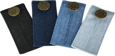 Produktbild von INF Nohavice džínsy predlžovač pása predlžovací gombík 4-balenie 83x35x3 mm