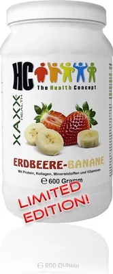 Produktbild von XAXX HC BODY CONTROL SHAKE ERDBEERE-BANANE 600g = 20 Mahlzeiten