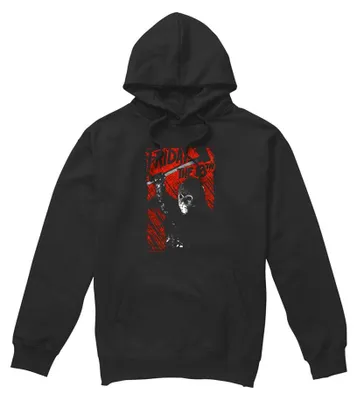 Immagine prodotto di Felpa con cappuccio "Venerdì 13" - "Jason Lives", unisex, per uomo/donna, modello TV40732 (XXL) (nera)