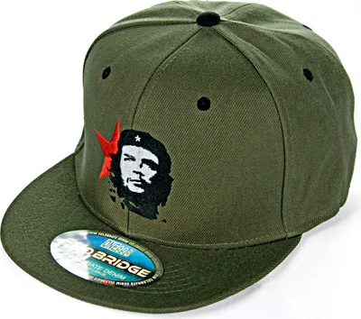 Produktbild von Red Bridge Uni Che Guevara Cap Fitted Signature Bestickt 60cm Grün One Size