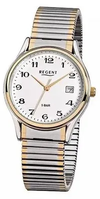 Immagine prodotto di Orologio da polso Regent in oro argento F-472 da uomo analogico al quarzo URF472