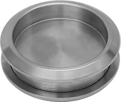 Produktbild von Edelstahl Griffmulde Glastür Glastürgriff Muschelgriff Griffmuschel Beschlag Ø68mm