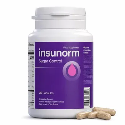 Image de Insunorm – Soutien quotidien à l'alimentation et au métabolisme, 30 gélules