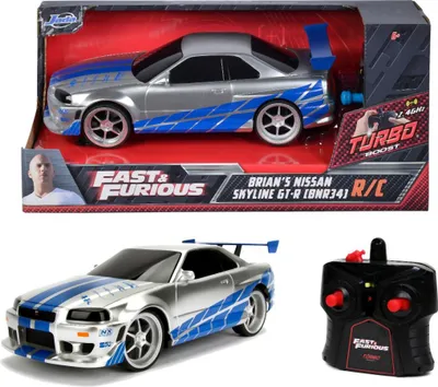 Produktbild von Jadatoys 9399371314R01 - 1/24 RC Fast&Furious Nissan Skyline GTR - Neu