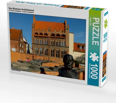 Produktbild von Calvendo Das Wismarer Archidiakonat 1000 Teile Puzzle quer 640x480mm, Felix Holger; 7382757